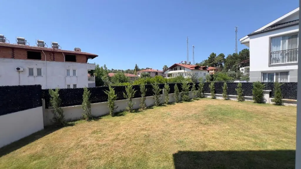 Mature garden